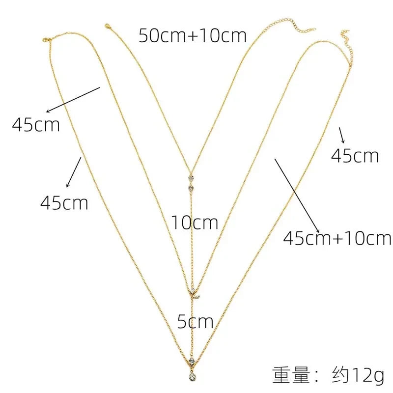 Double Layer Shell Body Chain